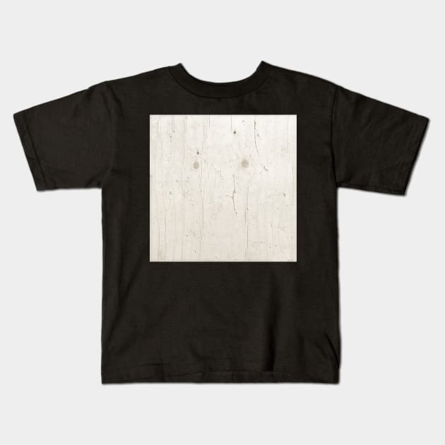 Whitewash Wood Kids T-Shirt by greenoriginals